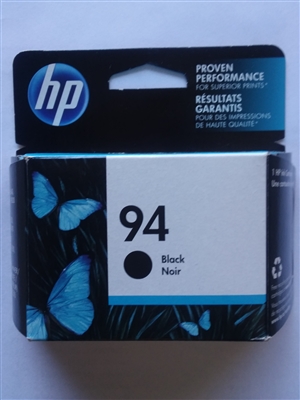 thumbnail image 2 of Genuine HP 94 Black Ink Cartridge - For DeskJet 460, 6620, Photosmart 7850, 8150, 8750 & More (C8765WN) 2 of 5