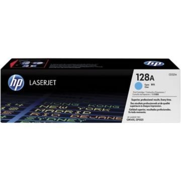 Genuine HP 128A CE321A Cyan Toner Cartridge